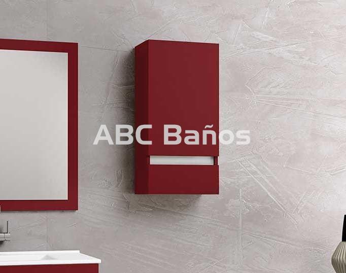 Mueble Auxiliar Baño de Pie Paula. Armario de la serie de Baño Paula.